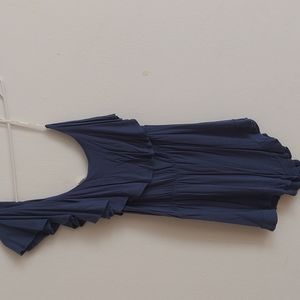 Romper navy one shoulder